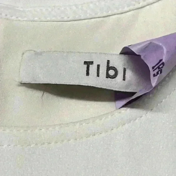 TIBI White Sheath Dress Size Medium - Picture 5 of 9